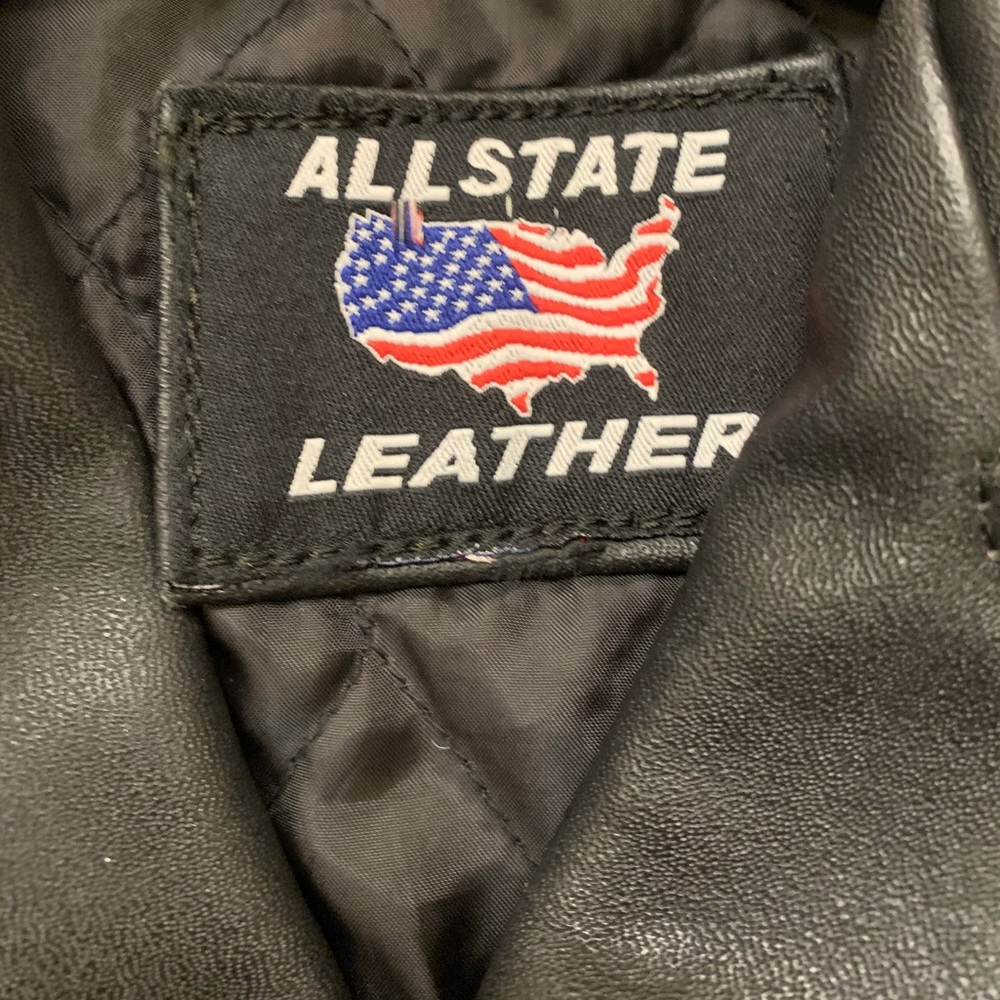 Leather Jacket With Harley-Davidson Patch - image 5